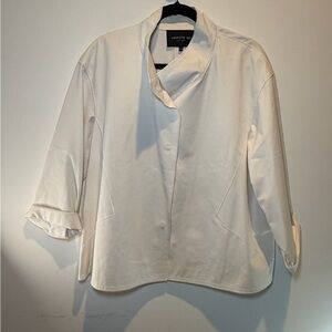 Lafayette 148 New York White Jacket